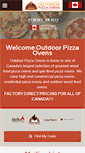 Mobile Screenshot of outdoorpizzaovens.ca